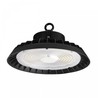 LED-hallampenarmatuur Plateo 4 100 W 4000 K IP65, zwart – foto 3
