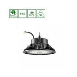 Campana LED high bay Plateo 4 55 W 4000 K IP65, nero