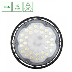 Καμπάνα LED high bay Plateo Sun 4 105 W 4000 K IP65, μαύρο