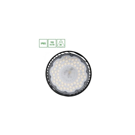Lampa LED high bay Plateo Sun 4 205 W 4000 K IP65, czarny