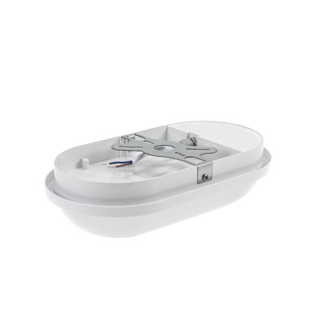 Luminária LED Technic 20 W 4000 K IP54, com detetor, oval