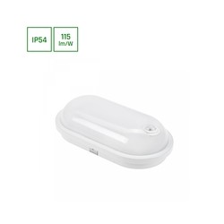 LED luminaire Technic 20 W 4000 K IP54, with sensor, oval – photo 6