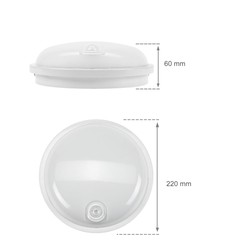LED-Leuchte Technic 20 W 4000 K IP54, mit Bewegungsmelder, rund – Foto 4