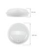 LED luminaire Technic 20 W 4000 K IP54, with sensor, round – photo 4