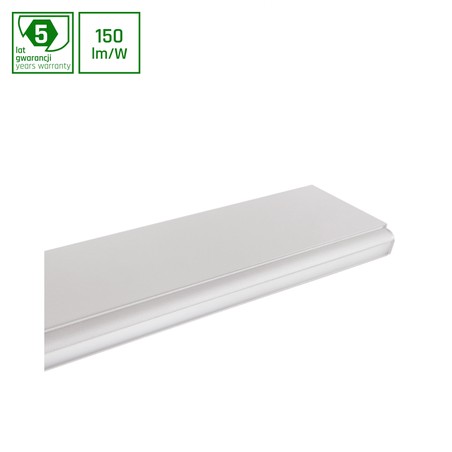 LED-Linienleuchte Allday 80 W 3000 K IP20, asymmetrisch, weiß