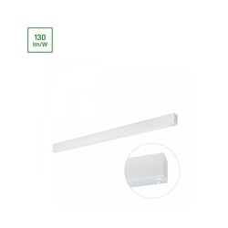 Linear LED luminaire Allday 36 W 3000 K IP20, with sensor, white – photo 3