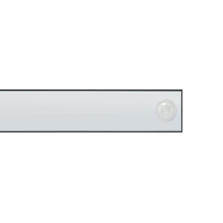 Luminária linear LED Allday 36 W 4000 K IP20, com detetor, preto