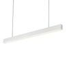 Linear LED luminaire Allday Inspire 35 W 4000 K IP20, white – photo 2
