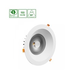 Downlight LED CEL Ariesa Max 19 W 4000 K IP20, biały – zdjęcie 3