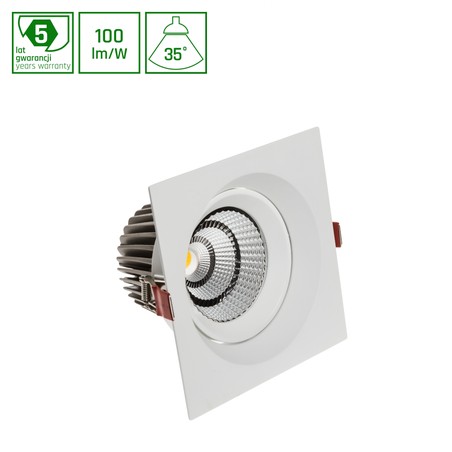 Downlight LED CEL Hamala Bbl 27 W 3500 K IP20, branco