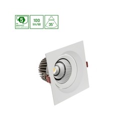 LED-Downlight CEL Hamala Bbl 27 W 3500 K IP20, weiß – Foto 2