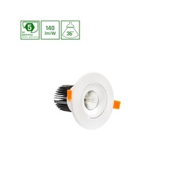 Downlight LED CEL Mona 2 10 W 4000 K IP20, biały – zdjęcie 2