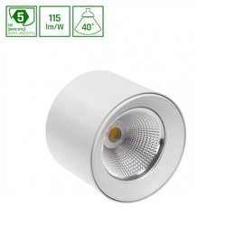 LED-downlight CEL Zosma 3 27 W 3000 K IP20, rund, vit – foto 2