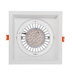 LED-Downlight MDD Uno 17 W, weiß