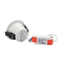 LED-downlight Orbito 10 W 3000 K IP44, rond, antiverblinding, opaal, wit – foto 4