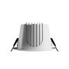 LED-downlight Orbito 14-27 W 4000 K IP44, rund, bländfri, opal, vit – foto 5