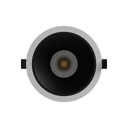 LED-downlight Orbito 14-27 W 4000 K IP44, rund, bländfri, opal, vit – foto 6