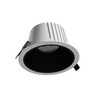 Светодиодный даунлайт Orbito 14-27 W 4000 K IP44, круглый, с защитой от слепимости, матовая, белый – фото 8
