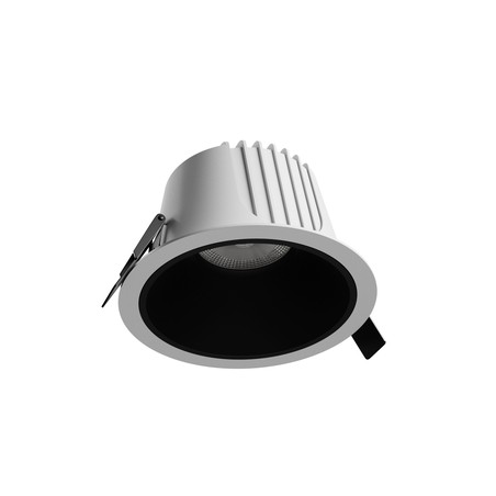LED-downlight Orbito 6-20 W 4000 K IP44, rund, bländfri, opal, vit
