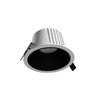 LED downlight Orbito 6-20 W 4000 K IP44, round, anti-glare, opal, white
