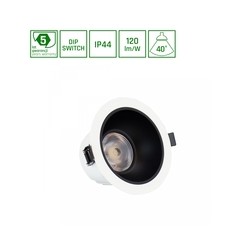 Downlight LED Orbito 6-20 W 4000 K IP44, στρογγυλό, αντιθαμβωτικό, οπάλ, λευκό – φωτογραφία 4