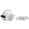 Downlight LED Orbito 6-20 W 4000 K IP44, okrągły, antyolśnieniowy, mleczna, biały – zdjęcie 8