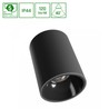 Plafon LED Orbito 10 W 4000 K IP44, natynkowy, okrągły, antyolśnieniowy, czarny – zdjęcie 5