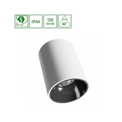 Светодиодный потолочный светильник Orbito 10 W 4000 K IP44, накладной, круглый, с защитой от слепимости, белый – фото 2