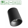LED-plafondlamp Orbito 14-27 W 3000 K IP44, opbouw, rond, antiverblinding, zwart – foto 3