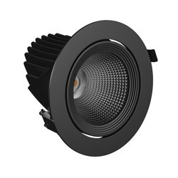 LED downlight SAL Silena 2 27 W 4000 K IP20, black – photo 7