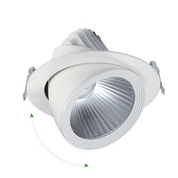 LED-downlight SAL Silena 2 40 W 4000 K IP20, wit – foto 8