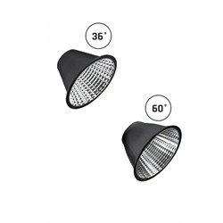Proyector LED para carril Andromeda 15-27 W 3000 K 60° IP20, negro – foto 4