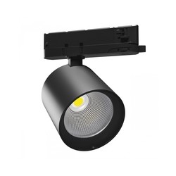 LED track spotlight Artemida 32-40 W 3000 K 60° IP20, adjustable, black – photo 2