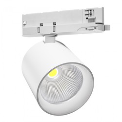 Светодиодный трековый прожектор Artemida 32-40 W 3000 K 60° IP20, поворотный, белый – фото 2