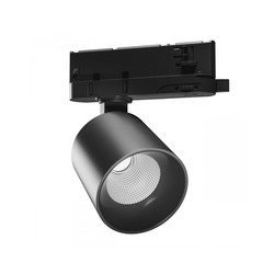 Proyector LED para carril Artemida 6,5-20 W 4000 K 60° IP20, negro – foto 3