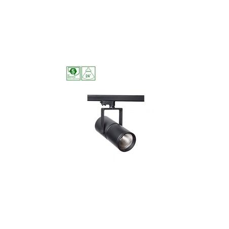 LED-Schienenstrahler Madara Pas 25,7 W 3000 K 24° IP20, schwarz