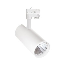 Projetor LED para calha MDR Branta Lux 27 W 3500 K 60° IP20, branco – foto 2