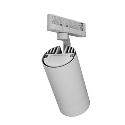 LED-Schienenstrahler Pava 2 19-42 W 4000 K 45° IP20, weiß – Foto 2
