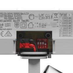 LED-railspot Pava 2 19-42 W 3000 K 45° IP20, wit – foto 8