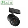 LED-railspot Pava Point 6 6-20 W 4000 K 45° IP20, zwart