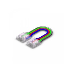 Connettore per striscia LED, RGB, striscia-cavo-striscia, striscia-cavo – WOJ+16876 – foto 3