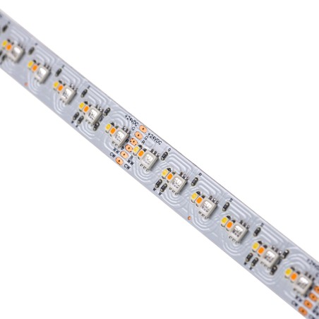 LED strip 24 V 4.4 W/m IP54, sold by the metre, CCT (adjustable colour temperature), RGBW