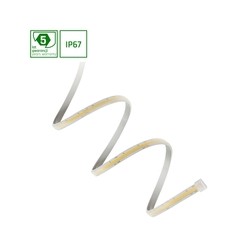 LED-Streifen Coated 24 V 15 W/m 4000 K IP67, Meterware, opal