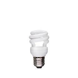 Lámpara fluorescente compacta 15 W E27, media espiral