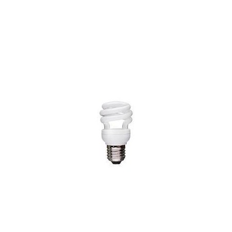 Compact fluorescent lamp 15 W E27, half spiral