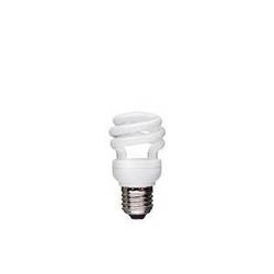 Compact fluorescent lamp 15 W E27, half spiral – photo 2