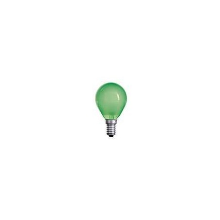 Gloeilamp 15 W E14, groen