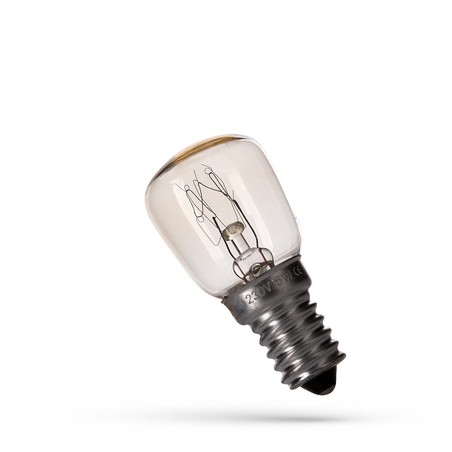 Lâmpada incandescente 15 W 2200 K E14, para forno