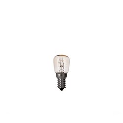 Incandescent bulb 25 W 2200 K E14, for ovens