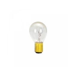 Lâmpada incandescente 25 W 26 V BA15D, aviação